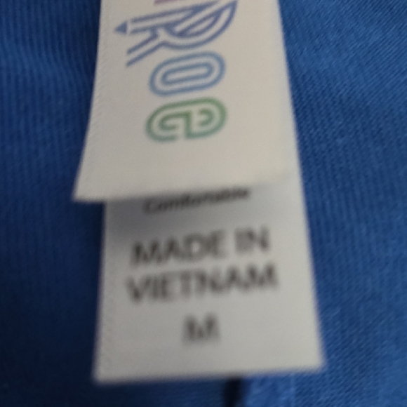 LuLaRoe Vibrant Blue Perfect Tee Tunic Top- MED - Picture 2 of 8